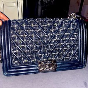 Chanel Boy Bag Twead material